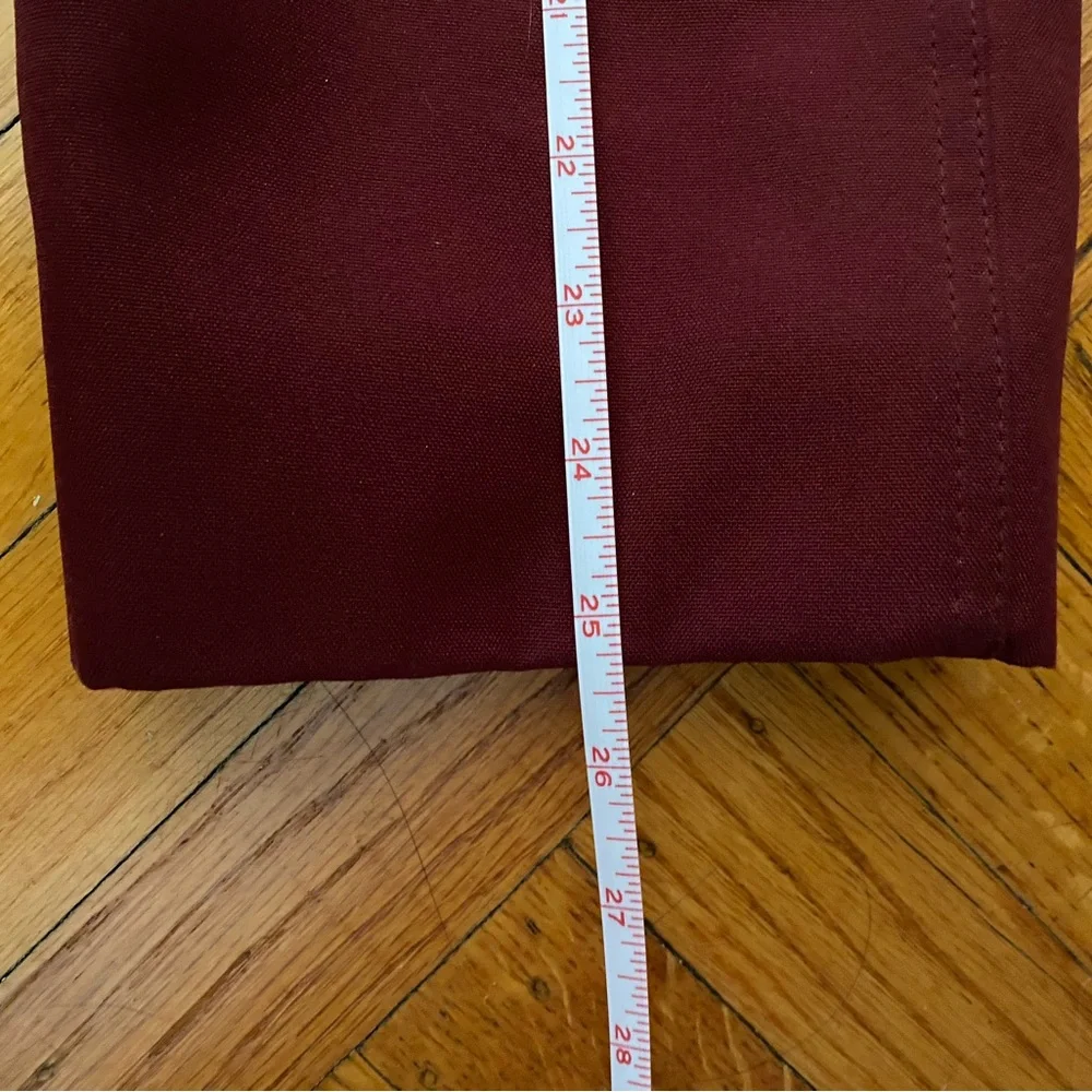 Women's ILGWU Vintage Burgundy Hooded Faux Fur Coat - Picture 10 of 16